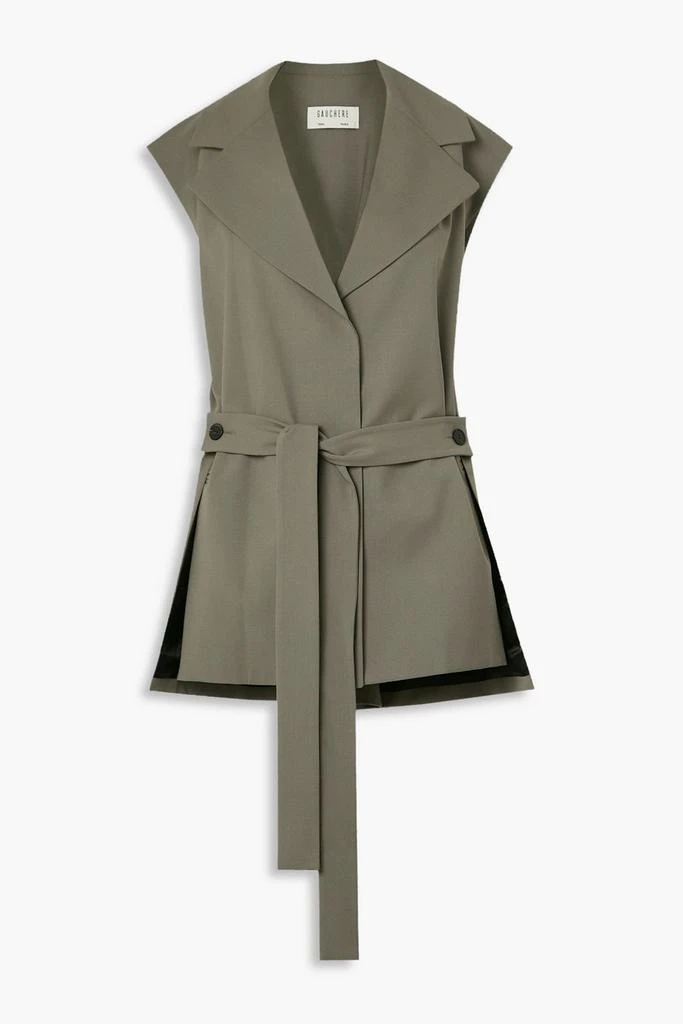 GAUCHERE Romie stretch-wool vest 1