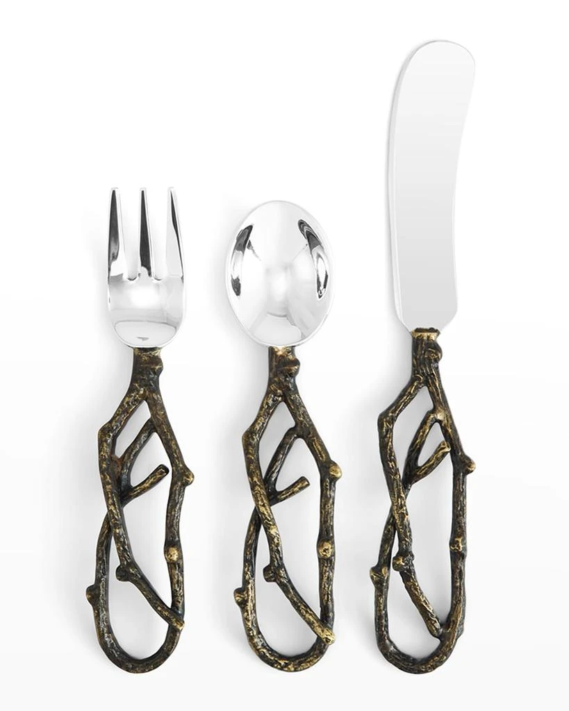 Michael Aram Twig Hor D'Oeuvres 3-Piece Set 1