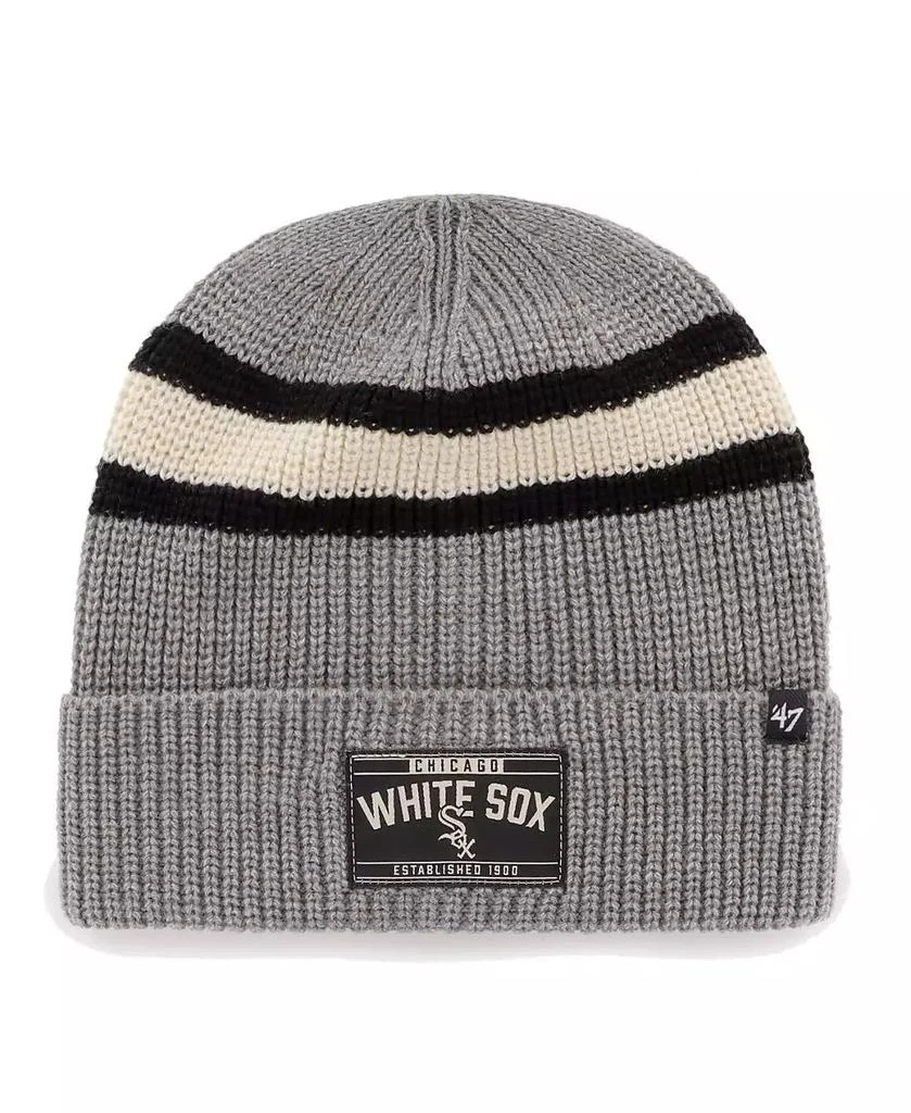 '47 Brand Men's Graphite Chicago White Sox Penobscot Cuffed Knit Hat 1