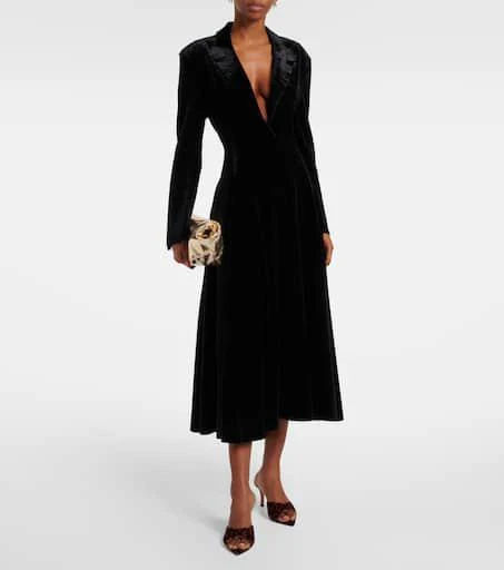 Gianvito Rossi 70 leopard-print velvet mules 3