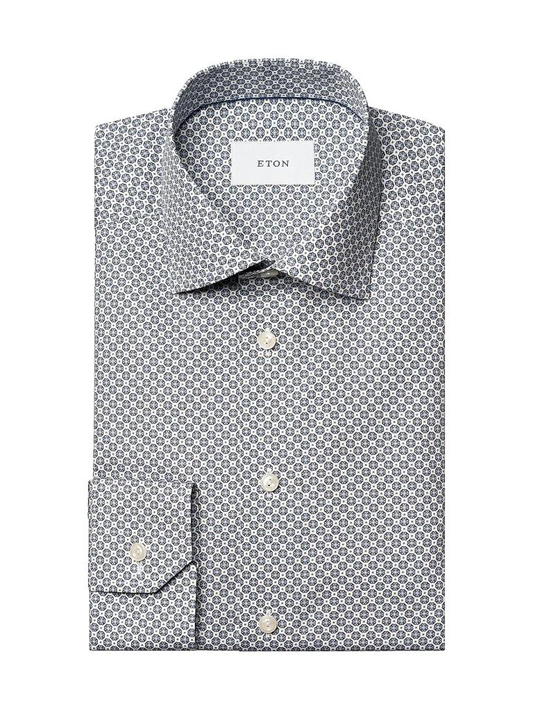 Eton Contemporary-Fit Medallion Button-Front Shirt - Shirts - BeyondStyle