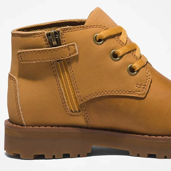 Timberland Courma Kid Chukka Boot for Youth in Yellow 7