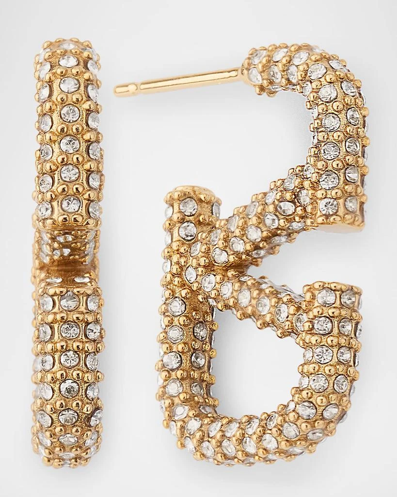Valentino VLogo Signature Strass Earrings 1