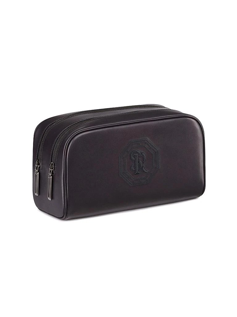Stefano Ricci Saddle Soft Calfskin Leather Toiletry Bag 2