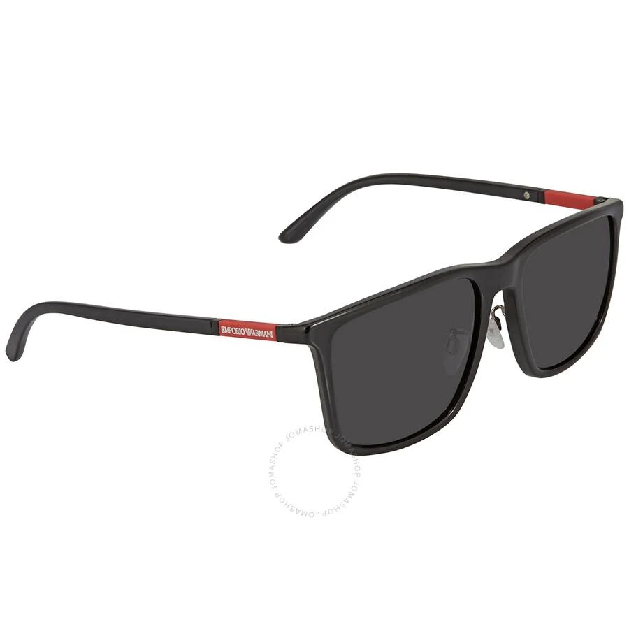 Emporio Armani Dark Grey Square Men's Sunglasses EA4161F 501787 58 2