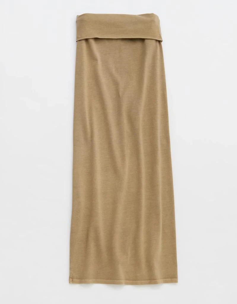 Aerie Aerie Chill Up Foldover Maxi Skirt 5