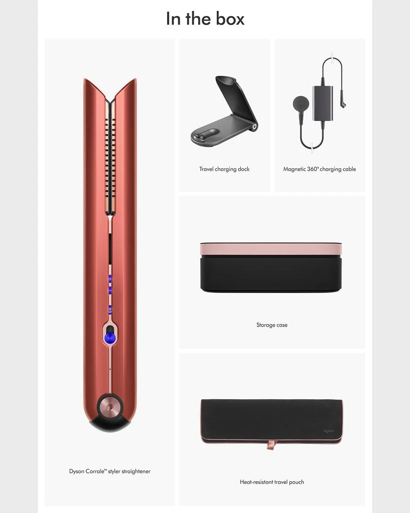 Dyson Corrale Styler Straightener, Strawberry 6