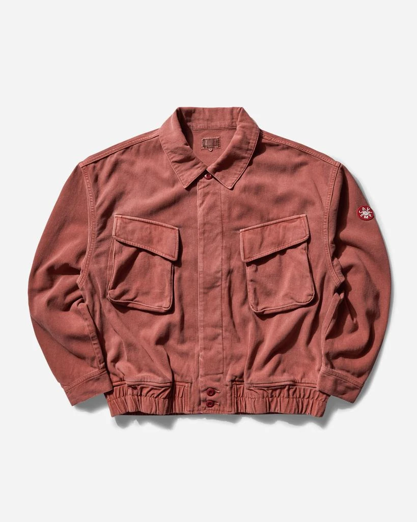 Cav Empt Men's Overdye Community Button Jacket Brown 1
