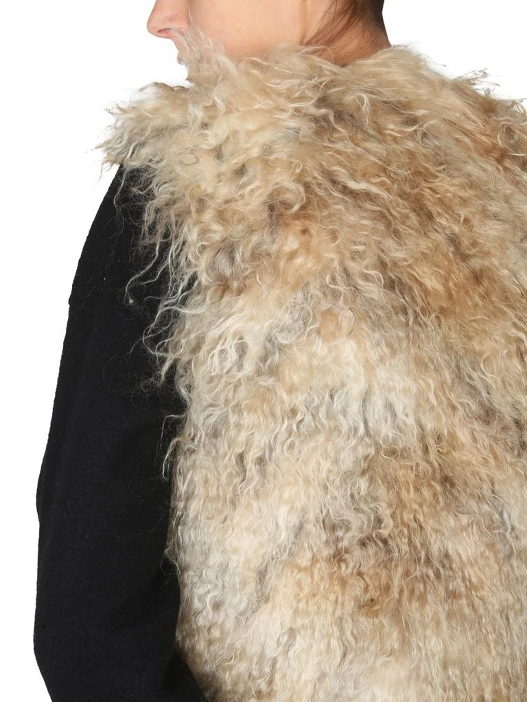 BECAGLI SINCE 1994 MOHAIR FUR VEST 4