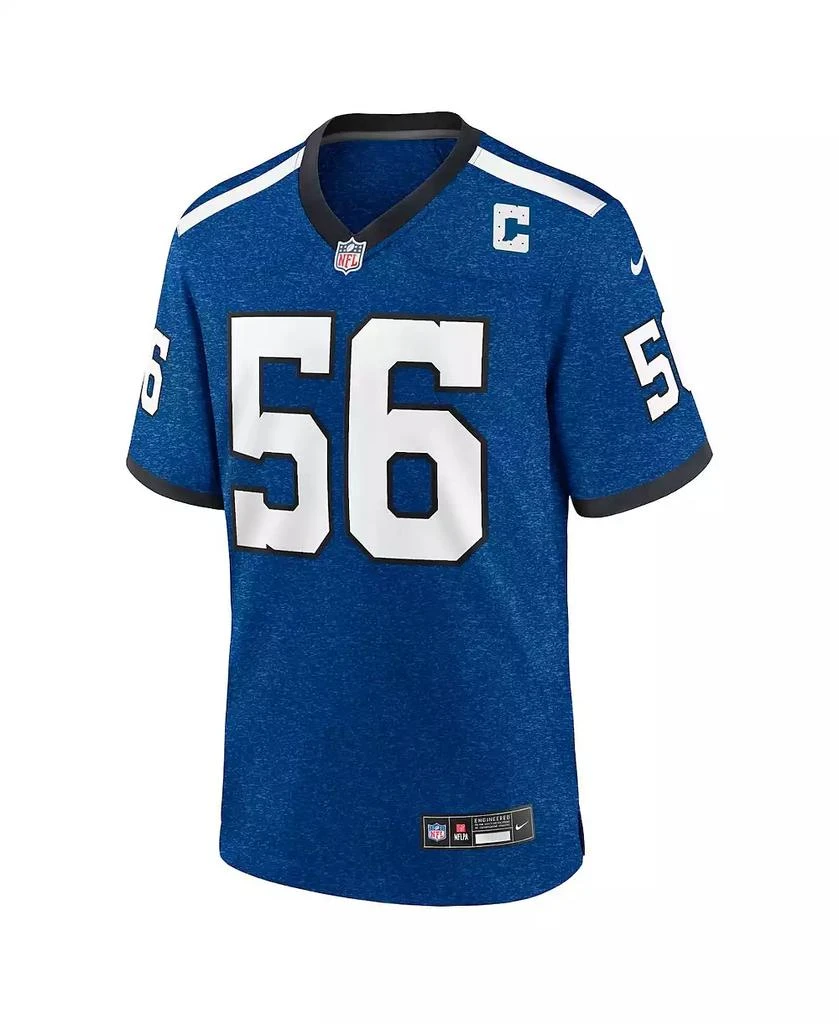 NIKE Men's Quenton Nelson Royal Indianapolis Colts Indiana Nights Alternate Game Jersey 3