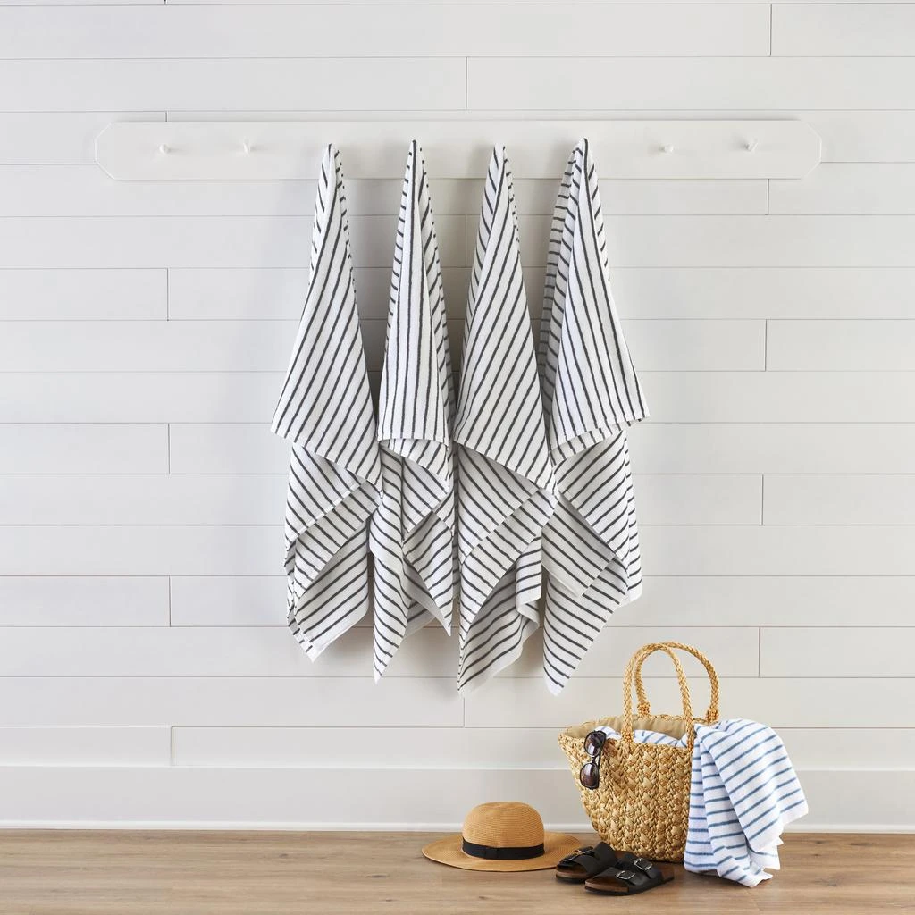 IENJOY HOME Cabana Stripe Cotton Pool & Beach Towels 3