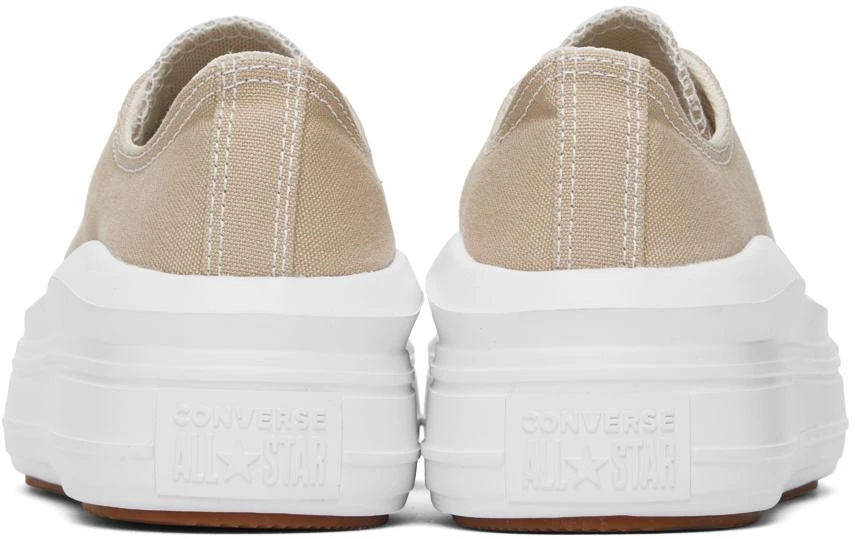 Converse Beige Chuck Taylor All Star Move Sneakers 2