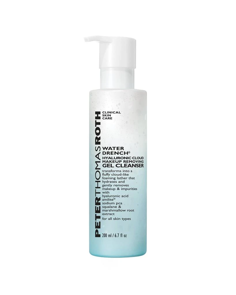 Peter Thomas Roth 6.8 oz. Water Drench Hyaluronic Cloud Makeup Removing Gel Cleanser