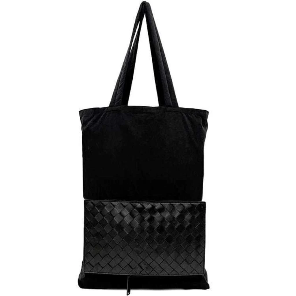 Bottega Veneta Nylon Leather Eco-Bag Tote Bag (Pre-Owned) 1