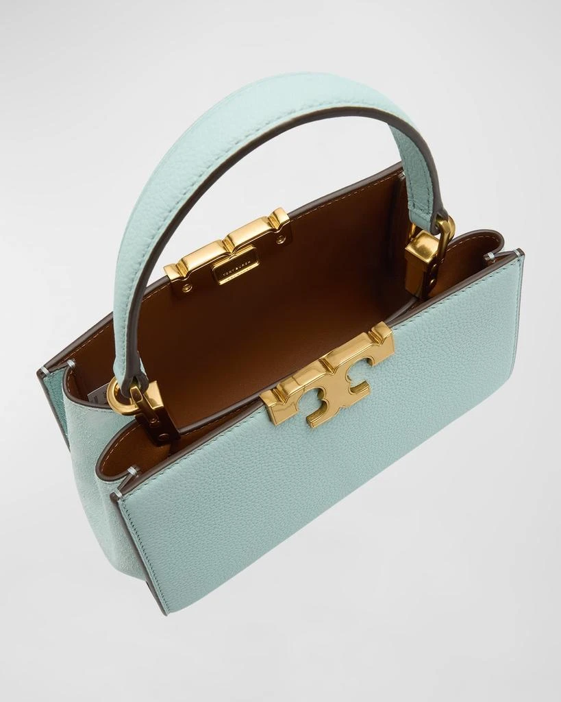 Tory Burch Eleanor Mini Pebbled Leather Satchel Bag 4