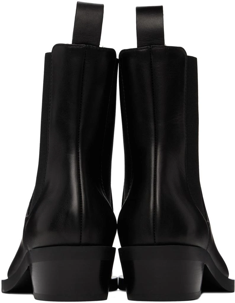 Proenza Schouler Black Bronco Chelsea Boots 2