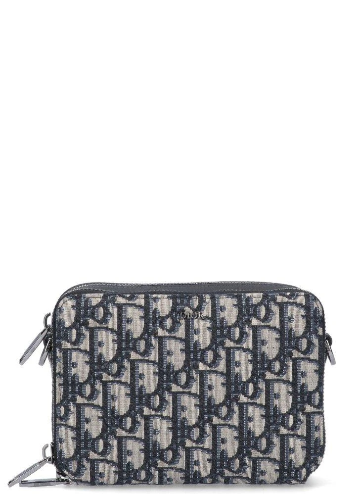 Dior Dior Homme Oblique Jacquard Crossbody Bag 1