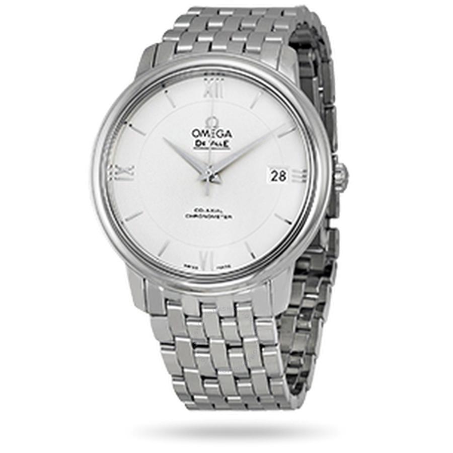 Omega Prestige Co-Axial Automatic Silver Dial Unisex Watch 424.10.37.20.02.001