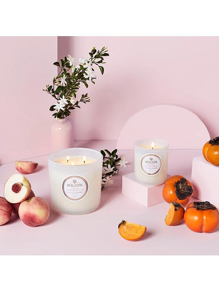 Voluspa Saijo Persimmon Luxe Candle 4