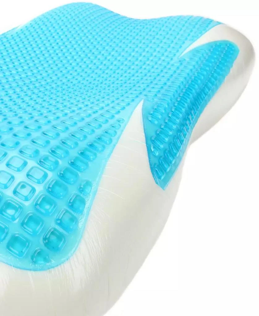 Cheer Collection Cooling Gel Pillow, 14" x 23" 4