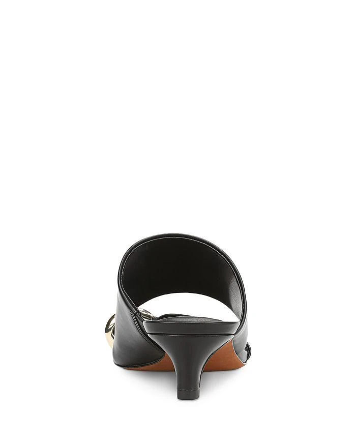 Vince Women's Suzie Almond Toe Kitten Heel Sandals 4