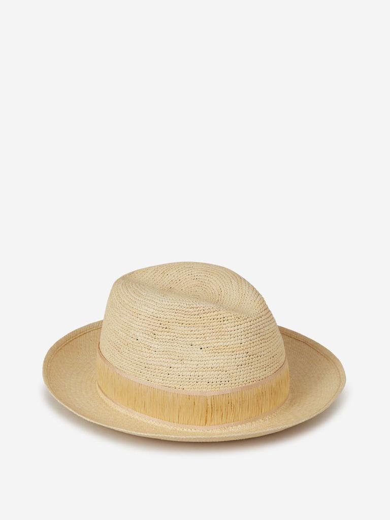 BORSALINO Borsalino Straw Panama Hat
