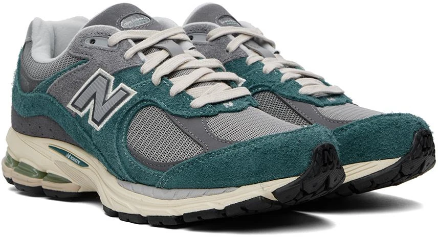 New Balance Blue & Gray 2002R Sneakers 4