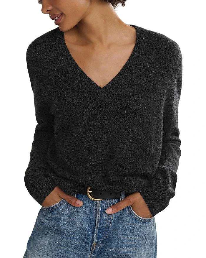 Jenni Kayne Flynn Cashmere V Neck Sweater 1