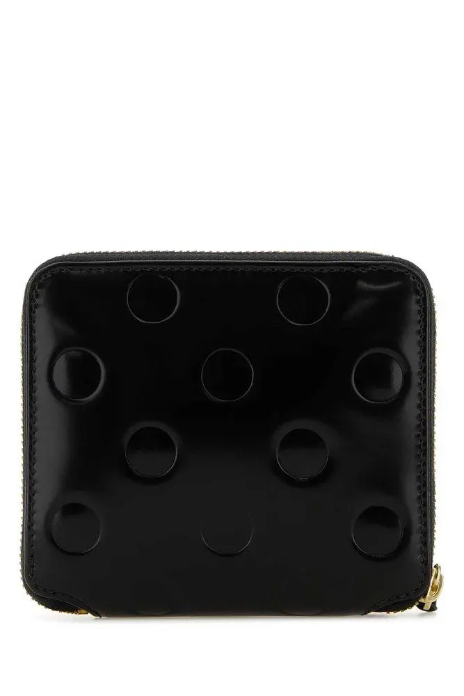Comme des Garcons Comme des Garçons Polka-Dot Embossed Wallet