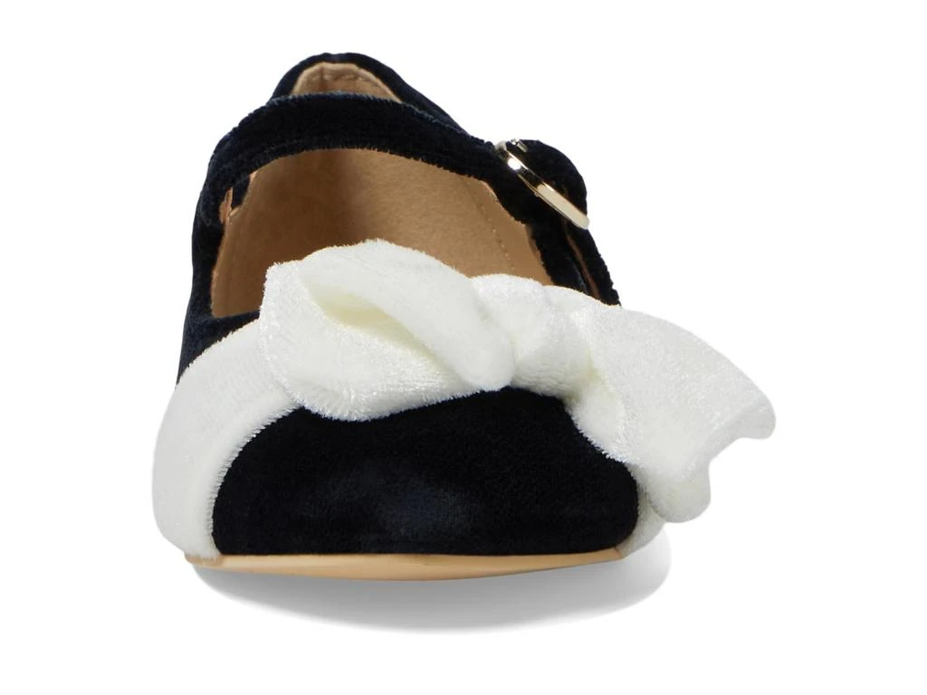 Janie and Jack Velvet Bow Flats (Toddler/Little Kid/Big Kid) 2