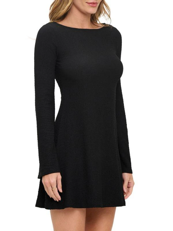 Renee C. Boatneck Swing Minidress 3