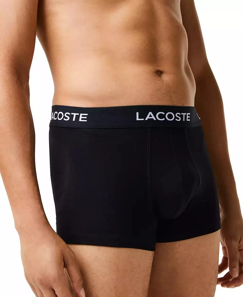 Lacoste Men’s 5-Pack Cotton Trunk Underwear 5