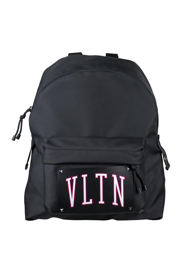 Valentino Garavani Luxury bag black valentino garavani backpack with vltn rockstud logo plaque