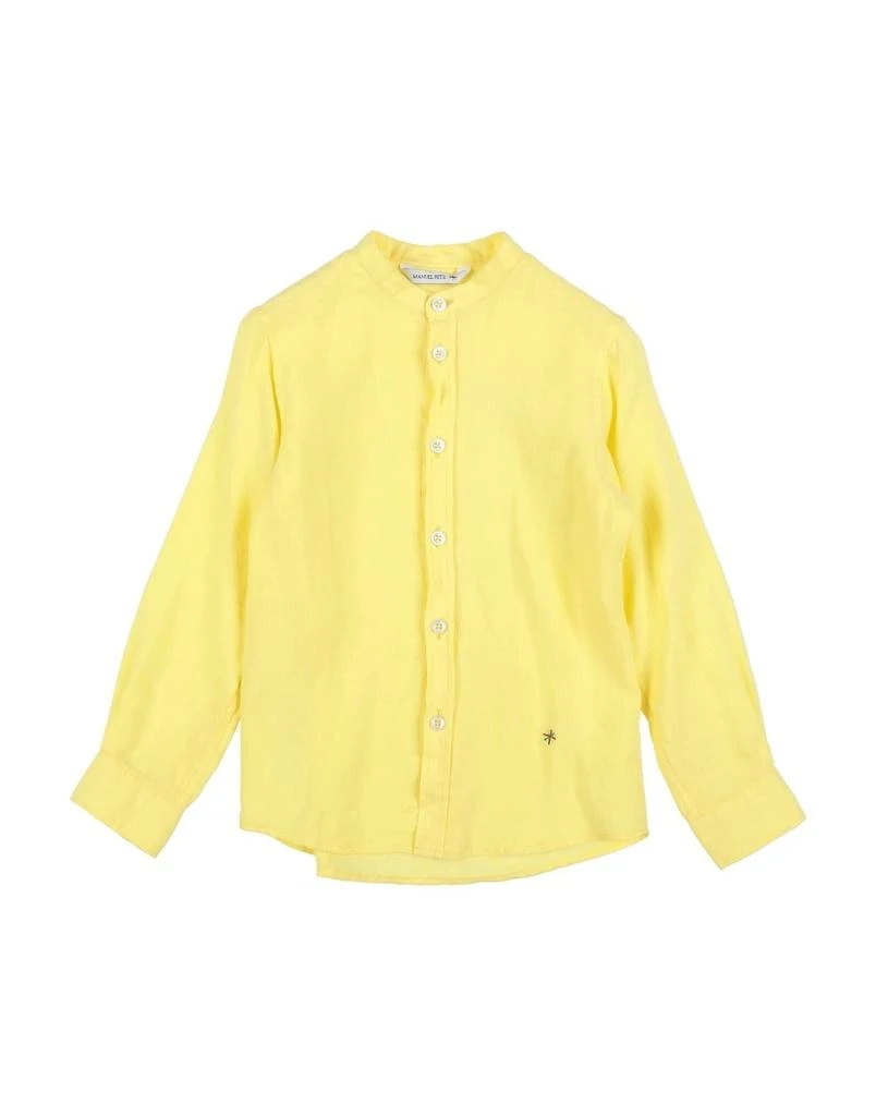 MANUEL RITZ Solid color shirt