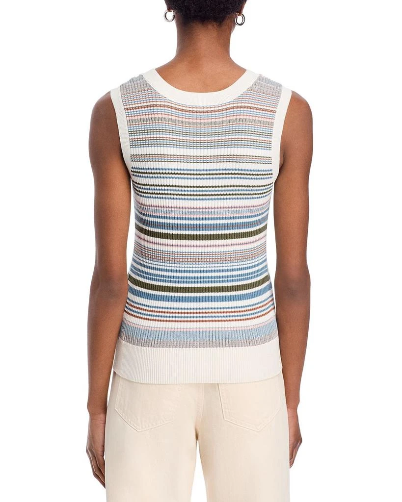 VERONICA BEARD Ezinna Stripe Knit Tank 3
