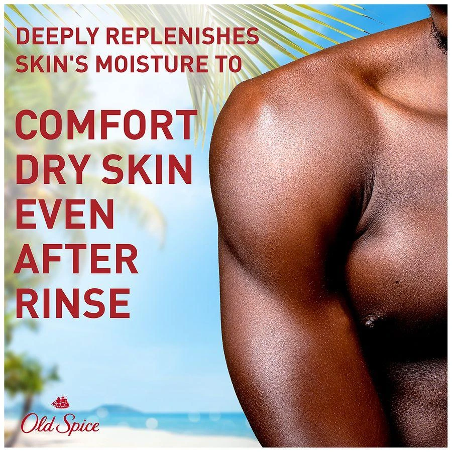 Old Spice Super Hydration Men's Body Wash Fiji with Palm Tree + Coconut 7