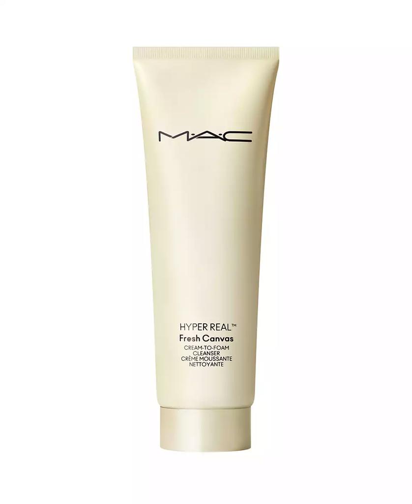 MAC Hyper Real Fresh Canvas Cream-To-Foam Cleanser, 4.2 oz.