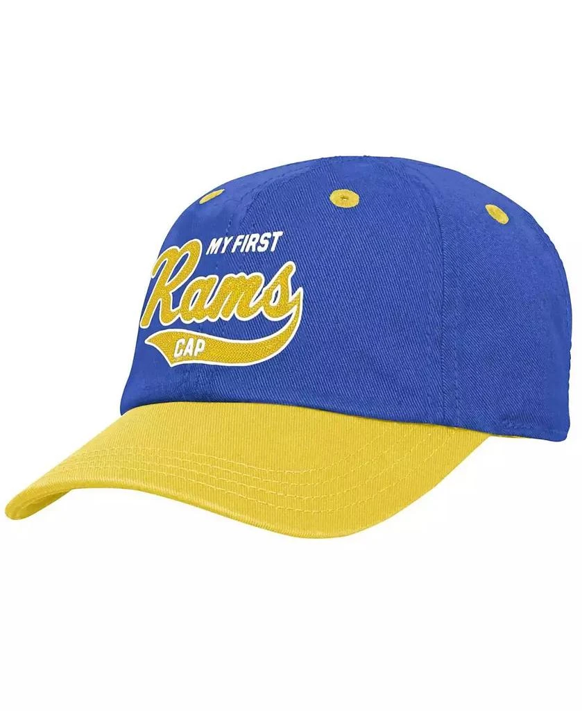 Outerstuff Baby Boys and Girls Royal/Gold Los Angeles Rams My First Tail Sweep Slouch Flex Hat 1