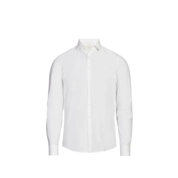 fitted lace wedding dress Kenneth Cole Men's Dress Shirt Regular Fit Stretch Collar Non Iron Solid main image 0