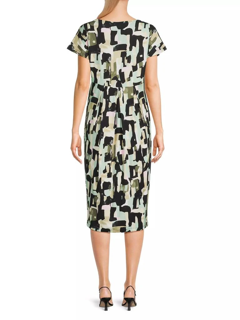Masai Copenhagen Olnia Abstract Print Midi-Dress 5