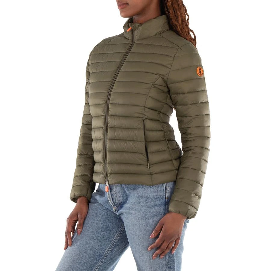 Save The Duck Save The Duck Ladies Green Carly Puffer Jacket, Brand Size 2 (Medium) 2