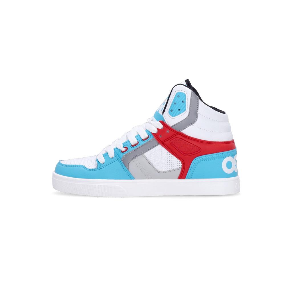 Osiris Clone White/red/cyan Men's Skate Shoes