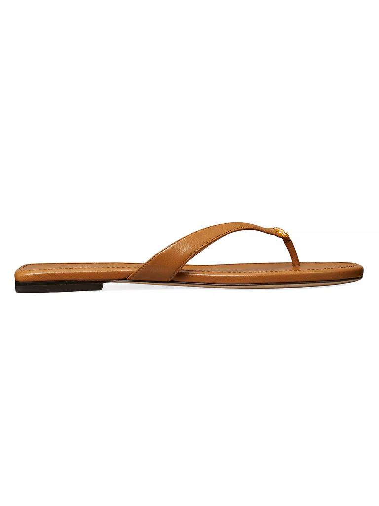 Tory Burch Classic Leather Flip Flops