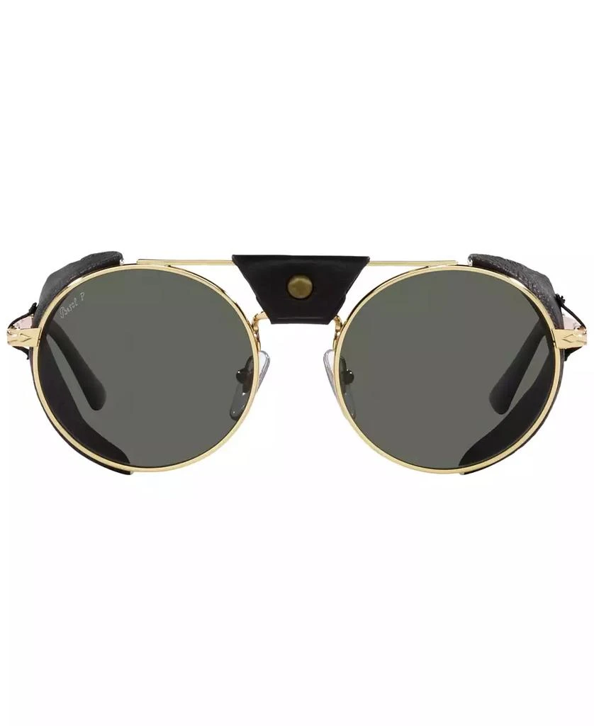 Persol Unisex Polarized Sunglasses, PO2496SZ 52 3