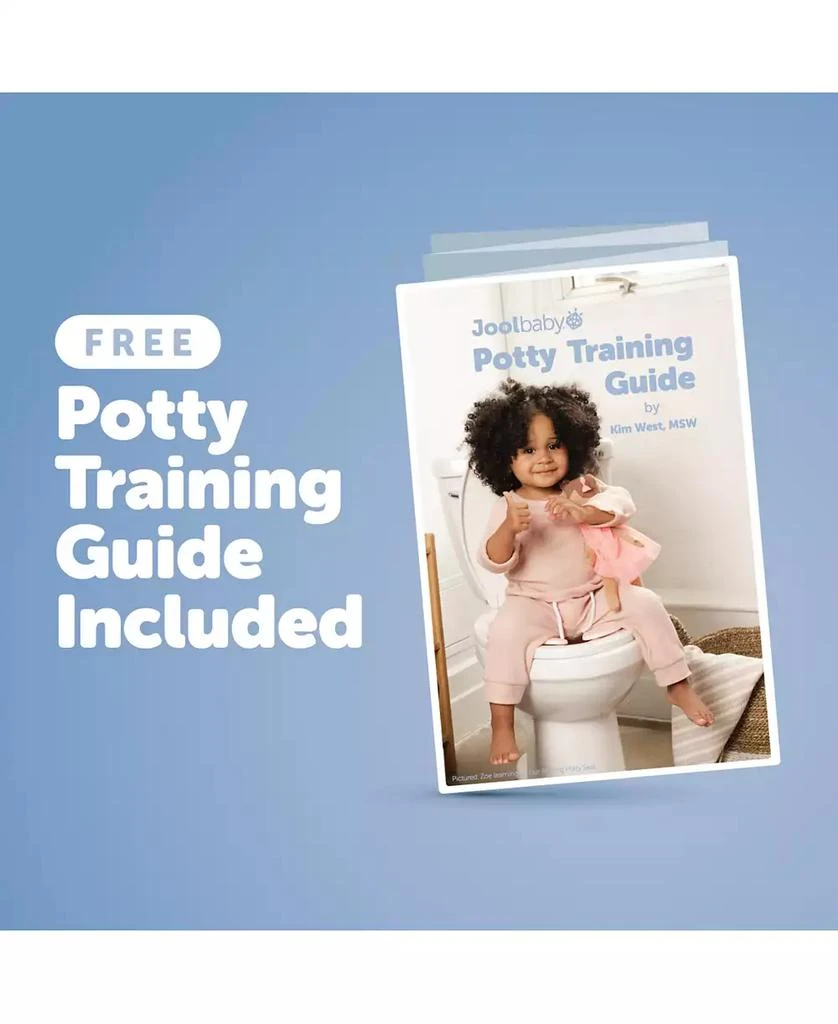 Jool Baby Real Feel 2-in-1 Potty with Wipes Storage, Flushing Sounds
Disposable Liners - Realistic Toilet - Easy to Clean
Assemble - (Aqua) 7