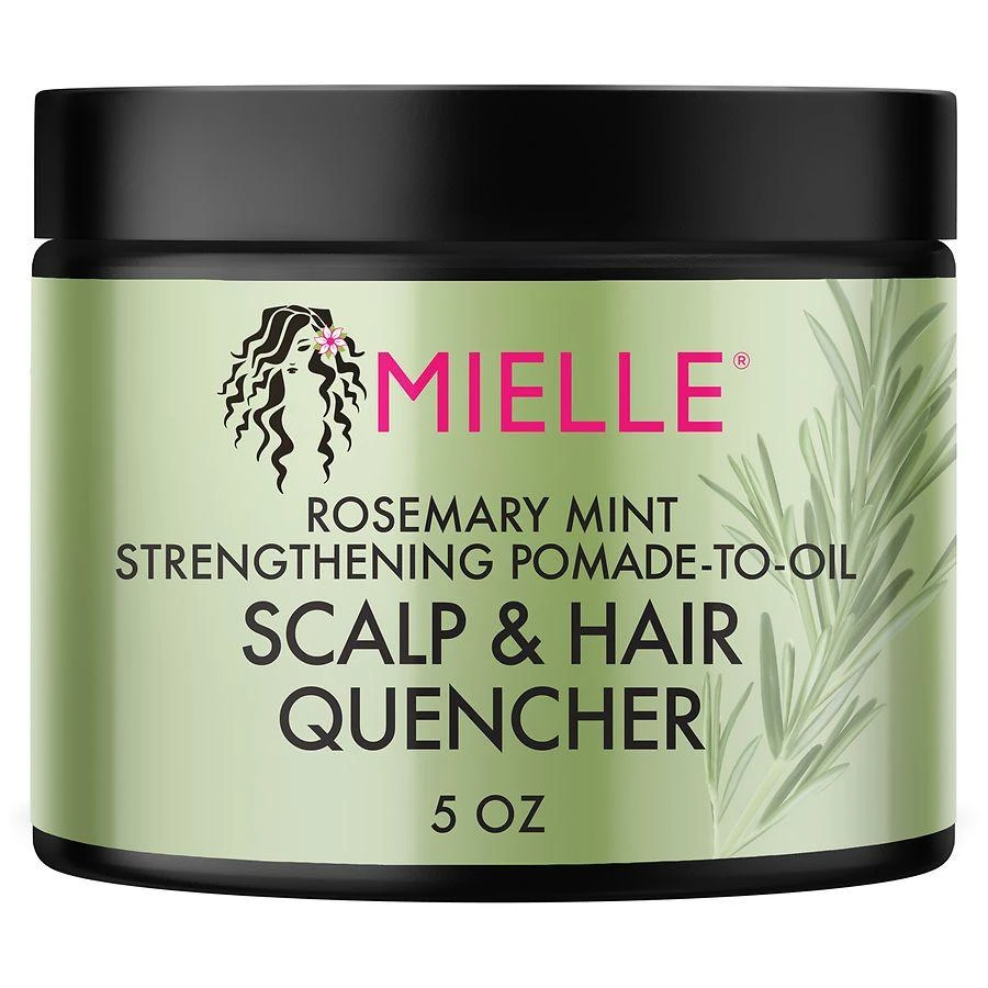 Mielle Organics Strengthening Pomade-to-Oil Scalp Quencher Rosemary Mint 1