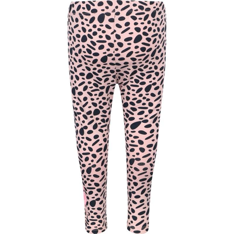 NAME IT® Peppa pig print leopard print leggings in pink and black 2