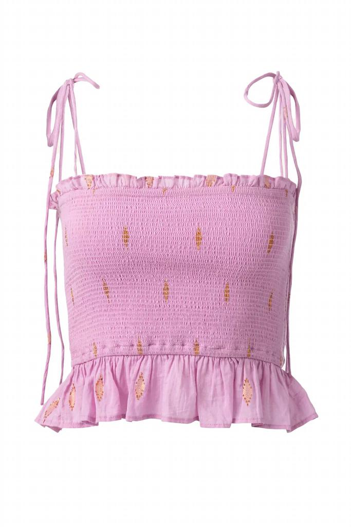 Alix of Bohemia Women's Phoebe Pinky Top In Pink Flamingo