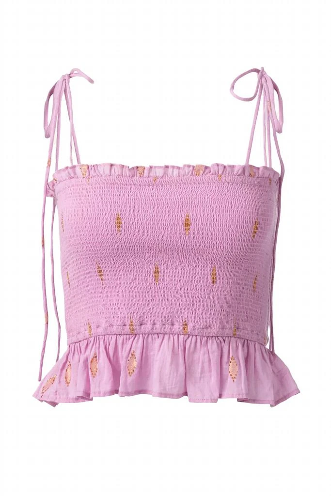 Alix of Bohemia Women's Phoebe Pinky Top In Pink Flamingo 1