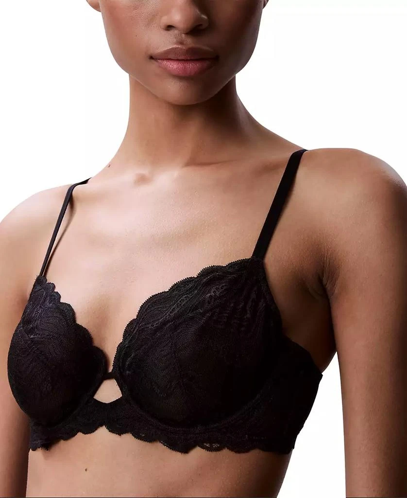 Calvin Klein Women
s Sensual Stretch Lace Unlined Full-Coverage Bra QF8120